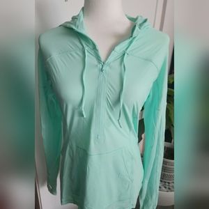 Lululemon Half Zip Hoodie with Ponytail Hole
